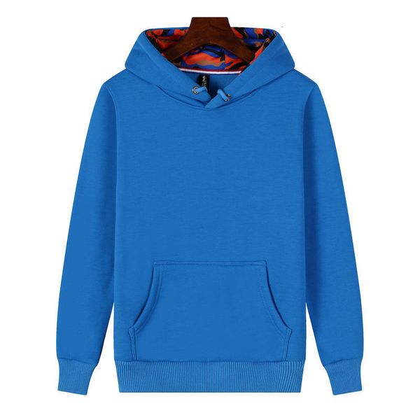 

2021 men's and women's groups customised advertising blazers for the new winter veet thickened solid hood go5t, Black