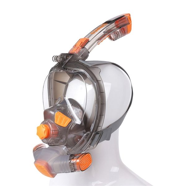 

Smaco adult professional snorkeling Sanbao suit mirror full dry diving mask breathing tube