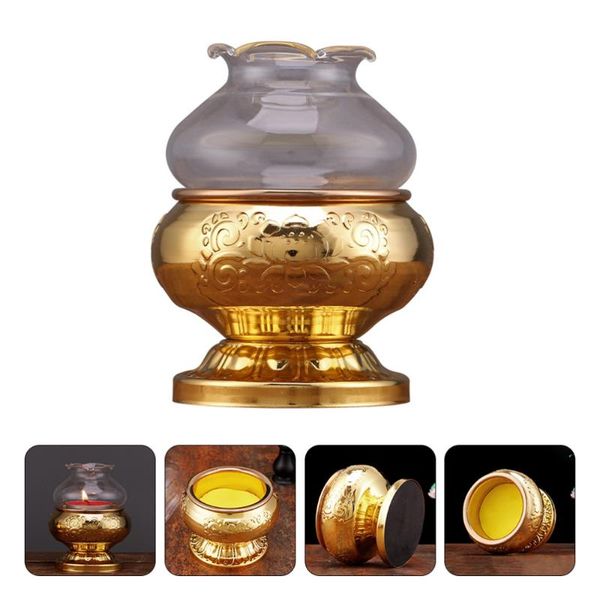 

candle holders 1pc home holder metal support golden decor