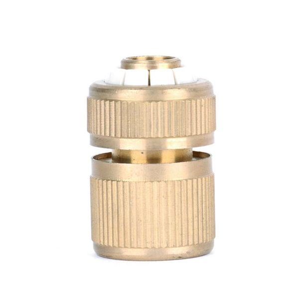 

set of 3 1/2'' brass female garden water hose pipe watering quick connector garden water connectors brass hose tap connector