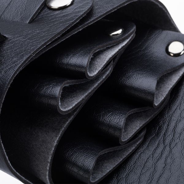 

hair scissor bag clips comb case hairdressing barber hair scissor holster pouch holder tool salon waist pack belt pu leather bag