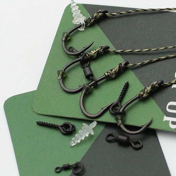 

fishing accessories carp tackle hook sbeads boilies screw flexi ring swivels rolling swivel for up