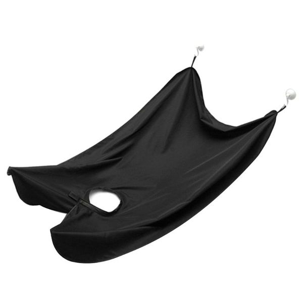 

men beard apron beard care clean shaving apron facial hair dye trimmings catcher cape with suction cup
