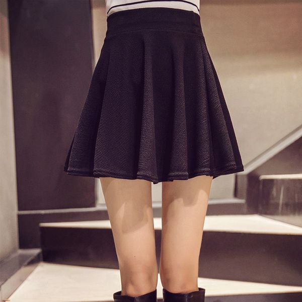 

2021 new safety pants inside solid women summer autumn lady black red pink white mini skirts korean fashion 67kz