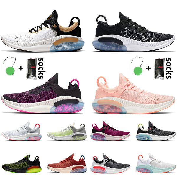 

womens mens joyride run fly knit running shoes purple university red sneakers platinum tin oreo china city of speed trainers