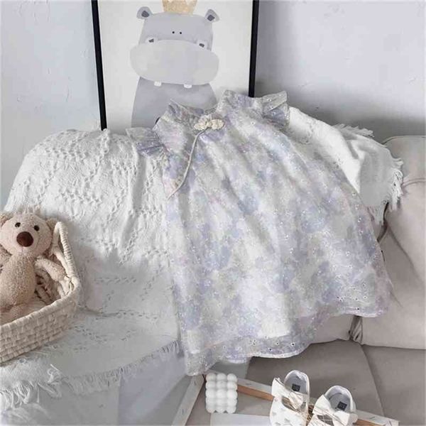 

summer arrival girls fashion floral dress kids princess dresses girl clothes 210528, Red;yellow