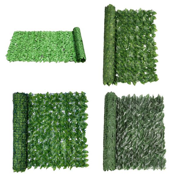 

fencing, trellis & gates artificial privacy fence screen hedges faux vine leaf decoration for outdoor garden accessories