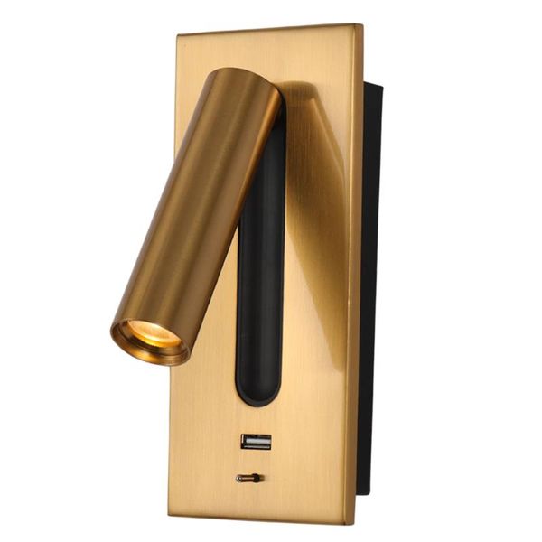 

wall lamps bedroom lamp led home interior reading lighting el headboard 3w book bed usb bedside modern