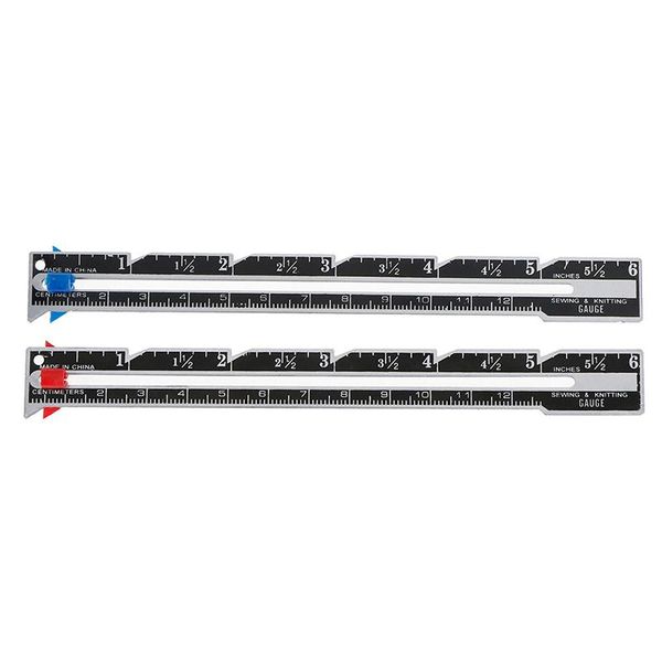

15cm aluminum plastic sewing seam ruler measuring gauge patchwork quilting tailor ruler sizer diy tools, Black