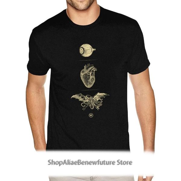 

men's t-shirts 3xl i 3 cthulhu tee homme rock short sleeve men summer t shirts 80s vintage apparel, White;black