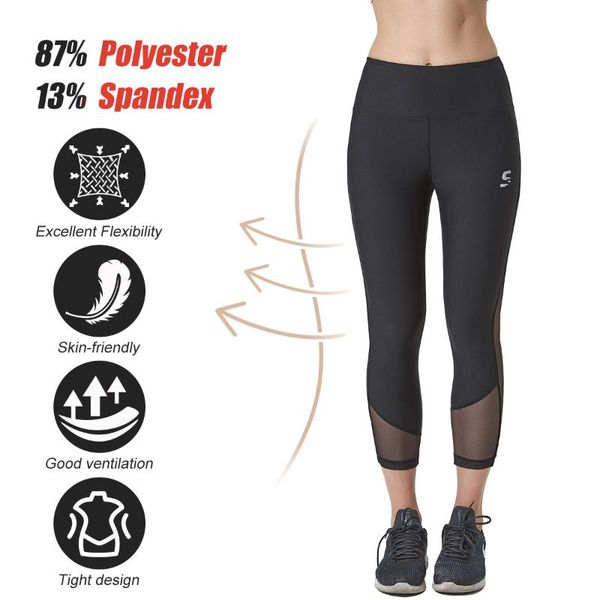 

yoga outfits women compression leggings sport seamless high waist elastic pants for running tights fitness workout sweatpants, White;red