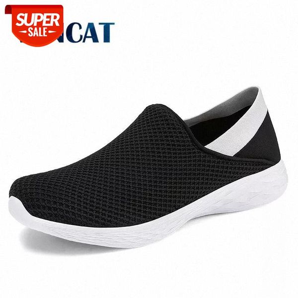 

vancat men shoes 2018 new mesh breathable spring/autumn casual shoes couples sneakers flat shoes loafers plus size 35-47 #es2h