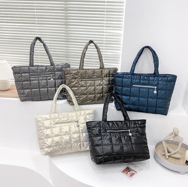 

women's bag winter space cotton suit large-capacity one-shoulder messenger bags