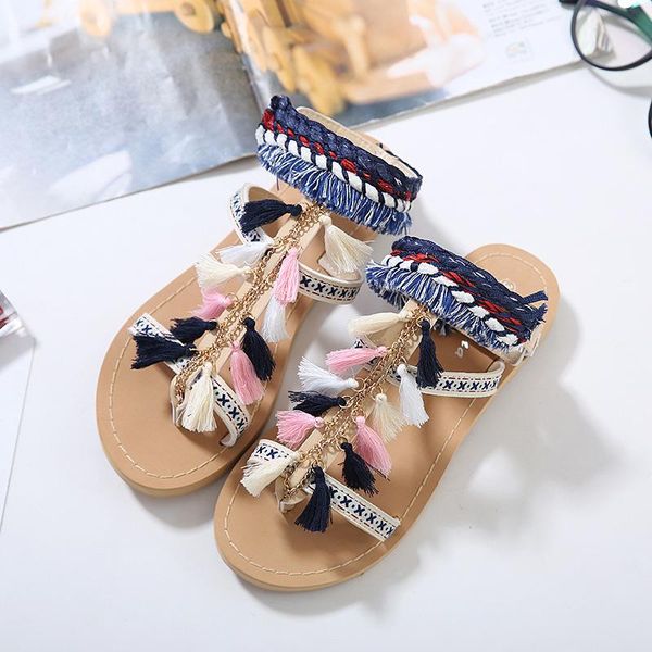 

nation women's shoes embroidery flower women's shoes sandals, Black
