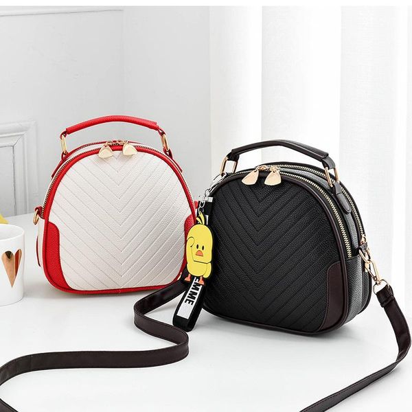 

evening bags women's fashion bag round messenger crossbody female 2021 korean style trend large-capacity shoulder handbag designer