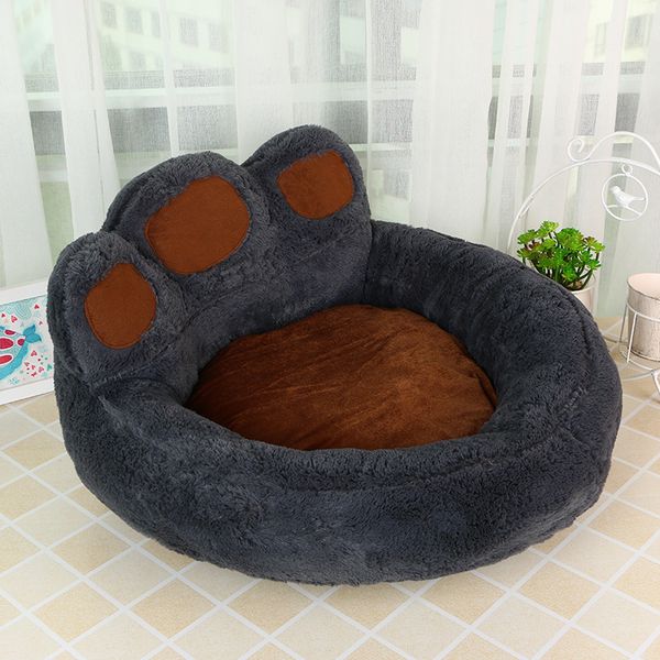 

crates pet nest cute plush bear paw dog kennel teddy golden bed mat cat supplies lot