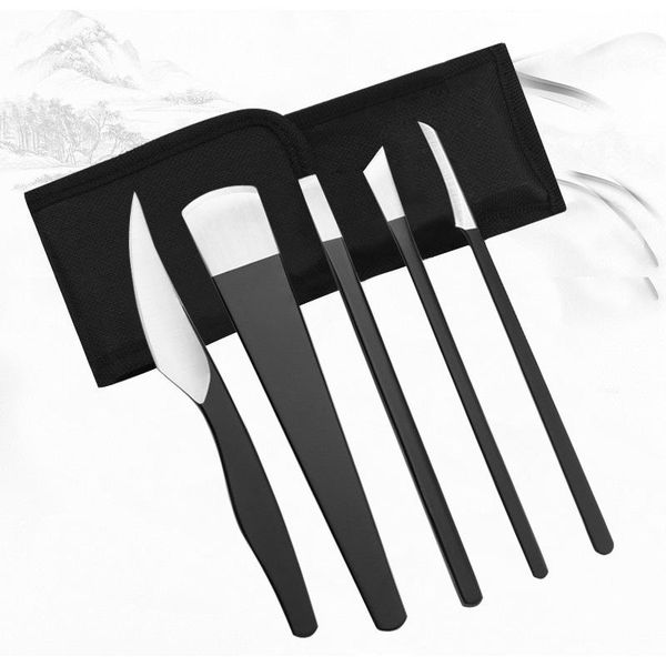

nail art kits pedicure knife stainless steel set professional tool five-piece yangzhou three