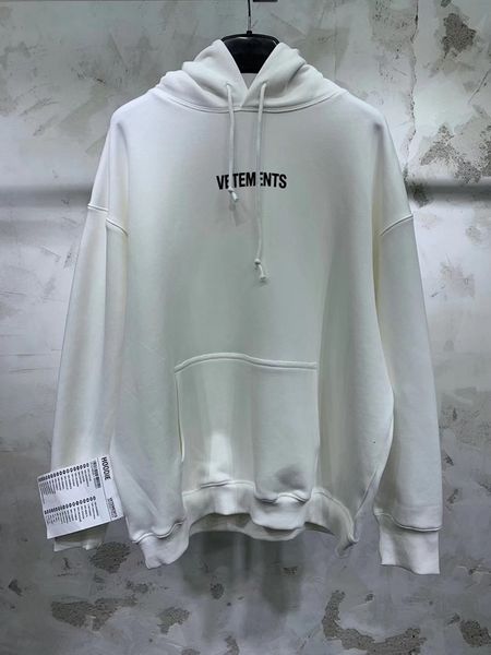 

2021 new embroidery label sitiching women hoodies hiphop men hoodie hoody pullover vetements oversized kanye west x6x0, Black