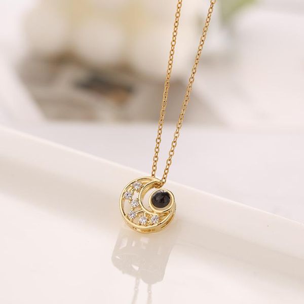 

chains necklace lady pendant trend simple, Silver