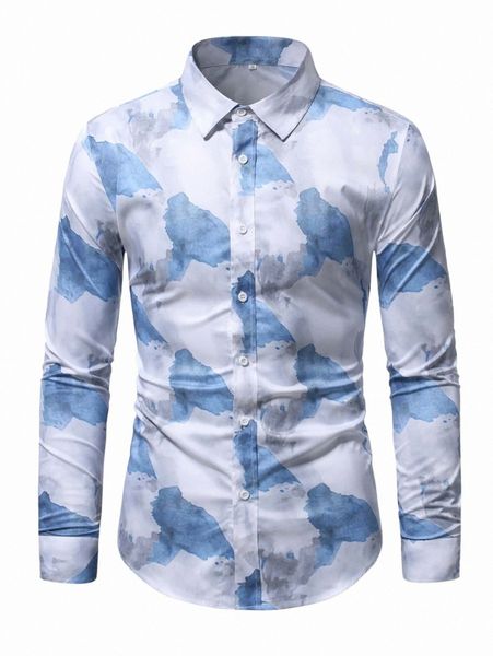 

men tie dye collared button up shirt g2ra#, White;black