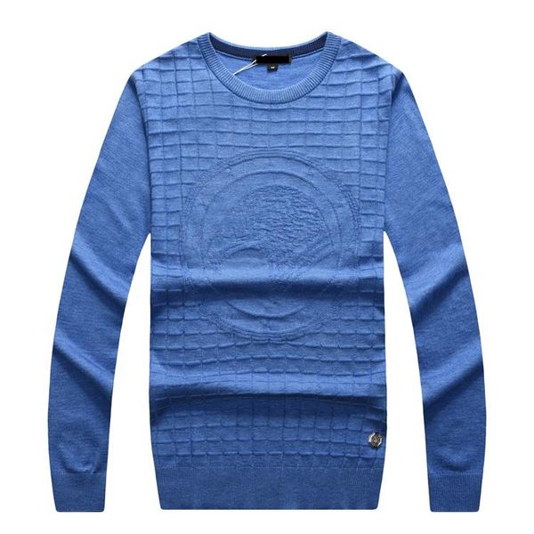 

wool sweater men's 2021 new fashion warm round neck quality casual comfortable big size -5xl ing, White;black