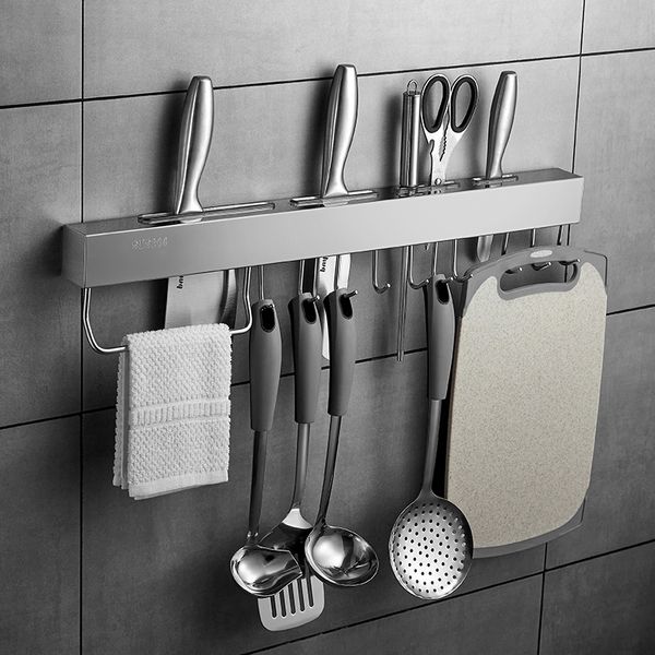 

2021 new stainless steel knife holder, 304, utensils, storage shelf, kitchen knives and accessories, russia dispatch rxvc