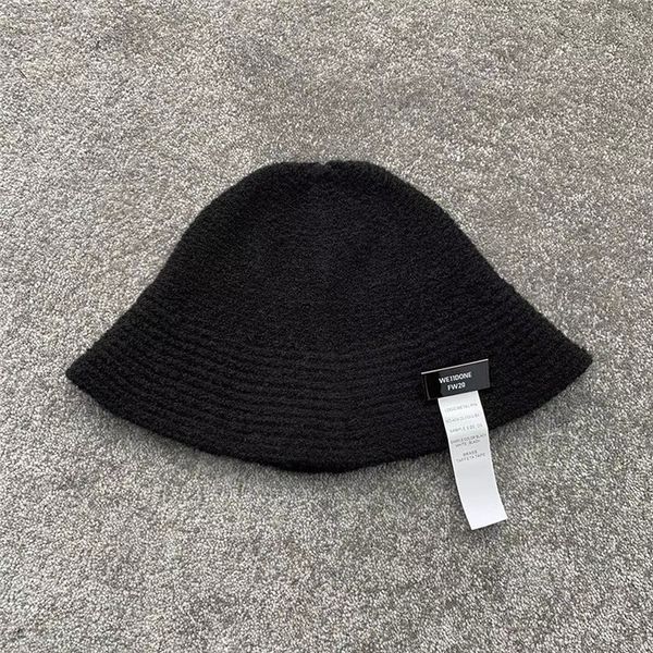 

2021 new 20fw winter we11done men's hats welldone adjustable hat bucket tsdx, Blue;gray