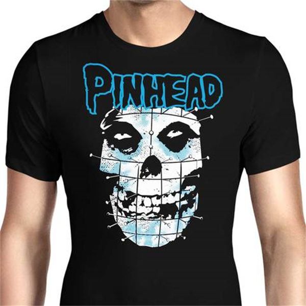 

lazy wind cartoon skull print pattern round neck men and women comfortable loose casual short-sleeved t-shirt, White;black