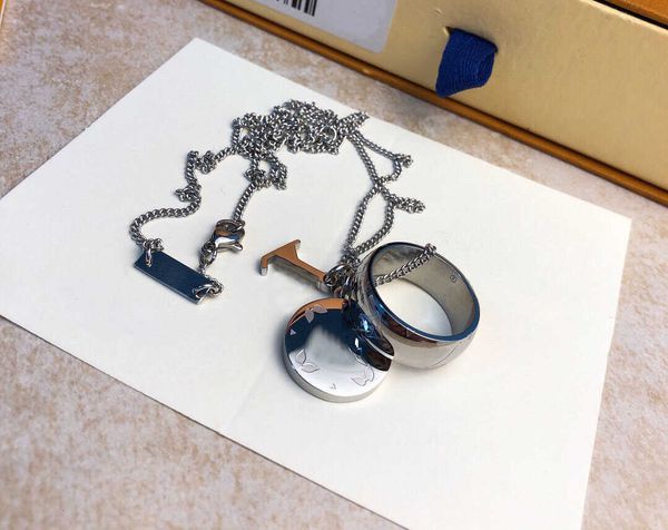 

fashion round necklace for lady mens and women party wedding lovers gift engagement jewelry for bride, Silver