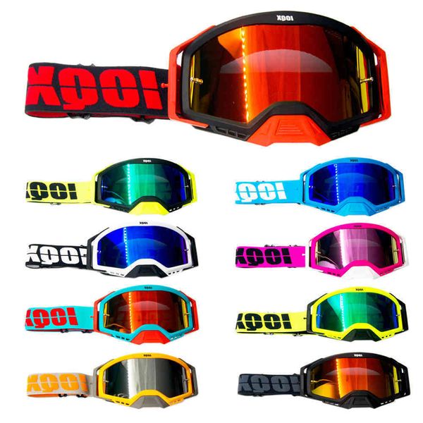 

2020 ioqx mx goggles motocross glasses off road dirt bike motorcycle helmet goggle ski sport mountain bike sunglasses, White;black