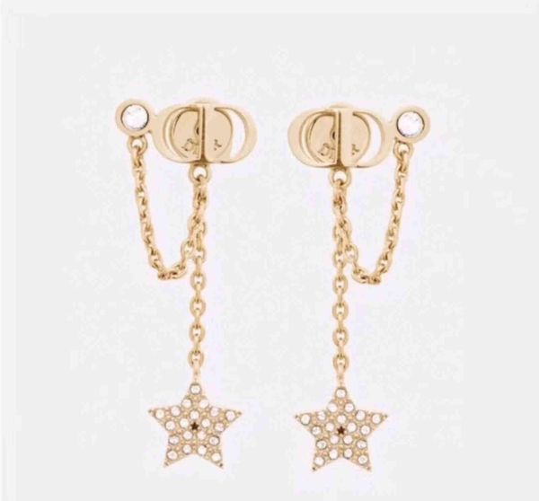 

70% off / style long two earrings with red mesh 71xu, Golden