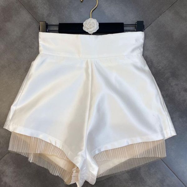 

women's shorts deat women mesh patchwork arrivals high waist fashion temperament spring summer 2021 11d1730, White;black