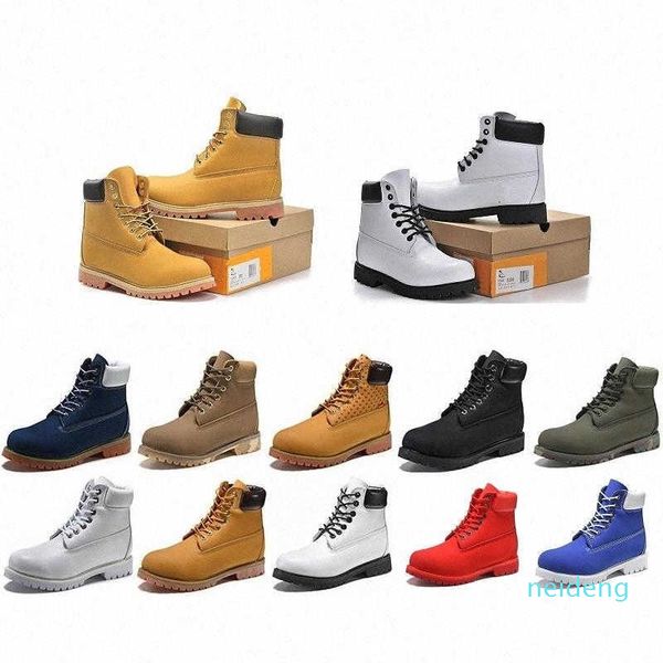 

mens women shoes mountaineering shoes sports hiking bottes for men s womens classic yellow sneakers trainers waterproof boots 0418# 5565, Black