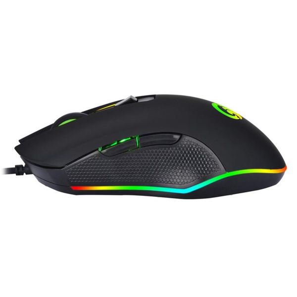

mice 3600dpi usb wired backlit optical mouse ergonomic game portable pro gamer gaming for pc laptop