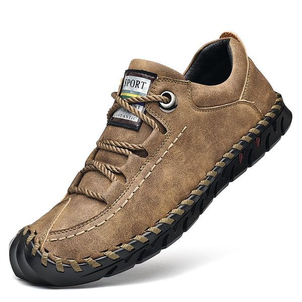 

dress shoes brand summer men's casual soft handmade moccasins men loafers spring fashion sneakers man boat, Black