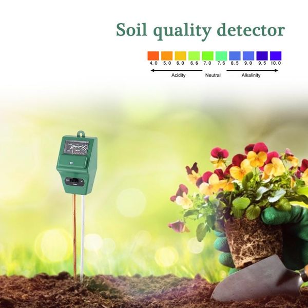 

3 in 1 soil tester moisture sunlight ph meter household garden planting elements for plants flowers garden tools