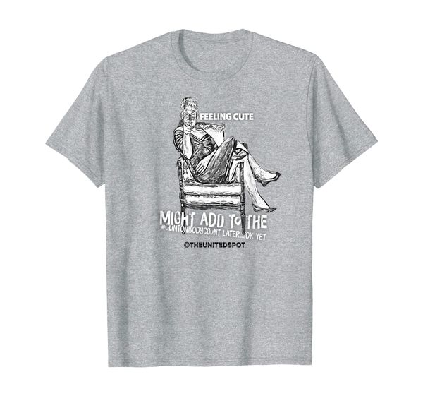 

feeling cute clinton, White;black