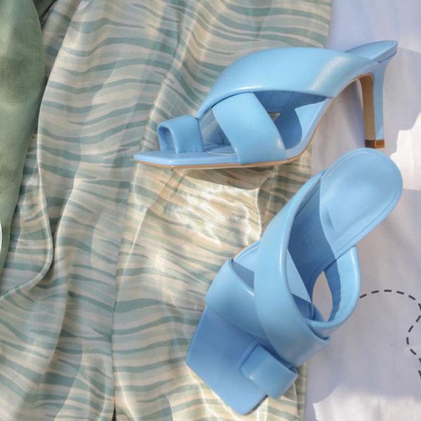 

low shoes square toe woman's slippers heeled mules rubber flip flops luxury slides black sandals 2021 high summer hawaiian desig