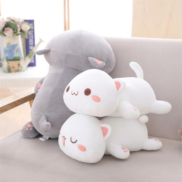 

super soft plush toys cute cat pillow bed with sleeping doll