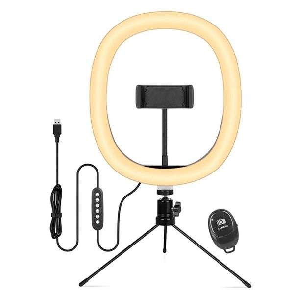 

flash heads -dimmable led ring light for selfie light, with tripod live broadcast, video, makeu