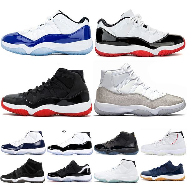 

new bred concord high 45 23 platinum tint cap and gown closing ceremony unc space jam mens basketball shoes trainers 5.5-13