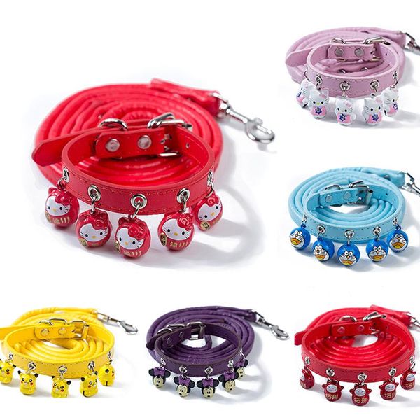 

dog collars & leashes 2021 pet supplies cartoon bell collar lucky cat drop