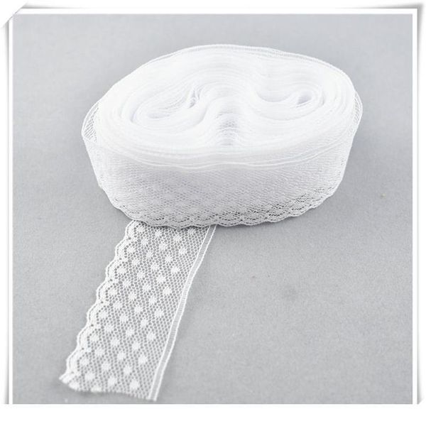 

10 yards lace ribbon tape width 29mm african lace fabric diy hand, children's clothing, underwear, wedding dress, wome jllkuf, Pink;blue