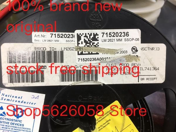 

smart power plugs lm2621mm ssop-8 100% original 10pcs-100pcs/lot stock