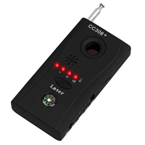 

cameras 2 pcs of mool anti-signal bug rf detector camera lens gsm device tracer finder
