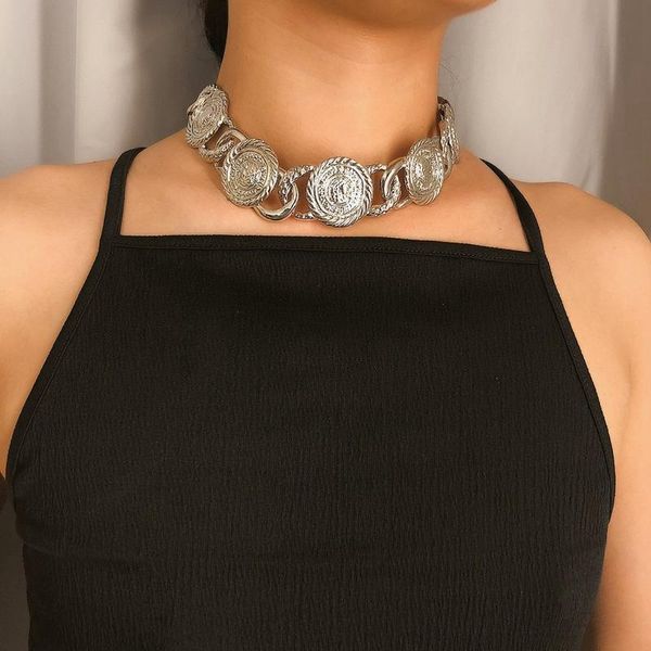 

link necklace for women trendy necklaces christmas party jewelry accessories, Silver