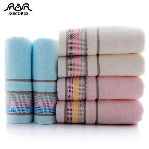 

towel blue/pink/yellow towels 100% soft cotton bath 70*140cm face 35*75cm large bathroom washcloth set home textile