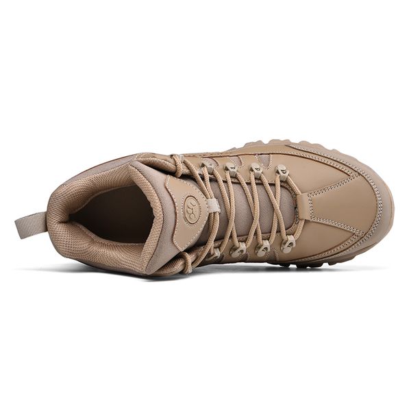 

men sneakers outdoor hiking shoes men trekking shoes waterproof lace-up mountaineering sports shoes travel walking sneaker boots