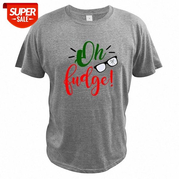 

a christmas story t shirt oh fudge tshirt eu size 100% cotton breathable vintage novelty #hm7p, White;black