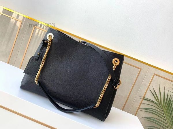 

m43759 surene mm chain tote handbag woman pattern embossed supple leather shopping bag shoulder bags ladies crossbody messenger purse wallet